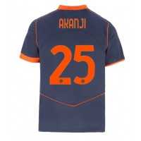 Stroje piłkarskie Inter Milan Manuel Akanji #25 Koszulka Trzeciej 2025-26 Krótki Rękaw